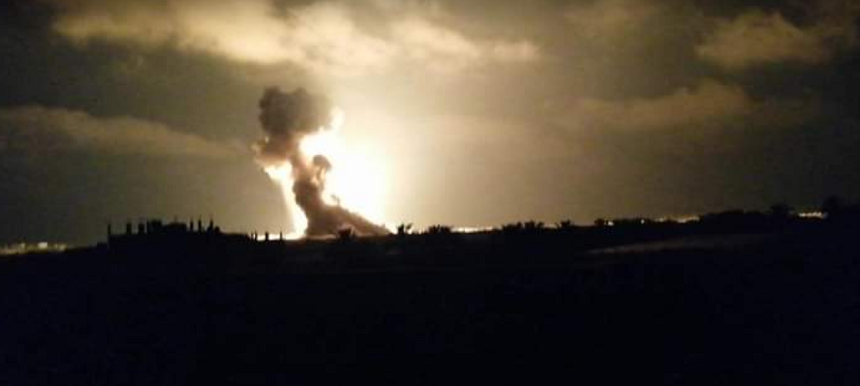 Atacuri aeriene israeliene în Fâşia Gaza în urma unor tiruri de rachete vizând Israelul