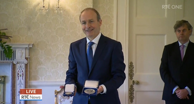Micheal Martin, liderul Fianna Fail, ales de Parlament premier al Irlandei 