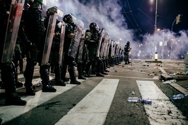 Manifestaţii în Serbia: 71 de arestări, între care un cetăţean britanic şi unul tunisian
