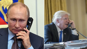 Trump discută cu Putin despre controlul armamentului şi covid-19