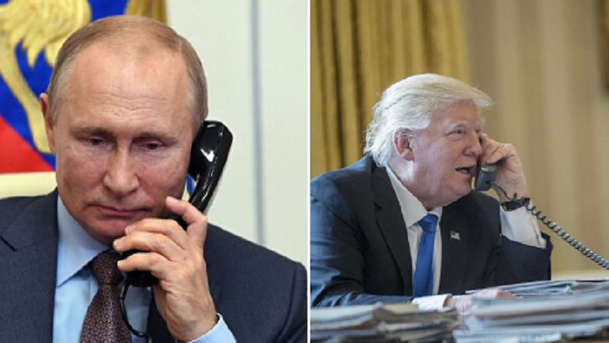 Trump discută cu Putin despre controlul armamentului şi covid-19