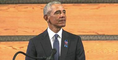 Obama condamnă, la funeraliile lui John Lewis, trimiterea unor agenţi federali de către Trump împotriva unor manifestanţi paşnici şi îndeamnă la apărarea dreptului la vot