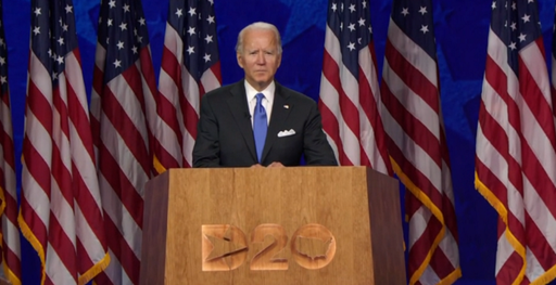 Convenţia Democrată - Joe Biden a acceptat nominalizarea pentru rolul de candidat la preşedinţie: Voi fi un aliat al luminii, nu al întunericului