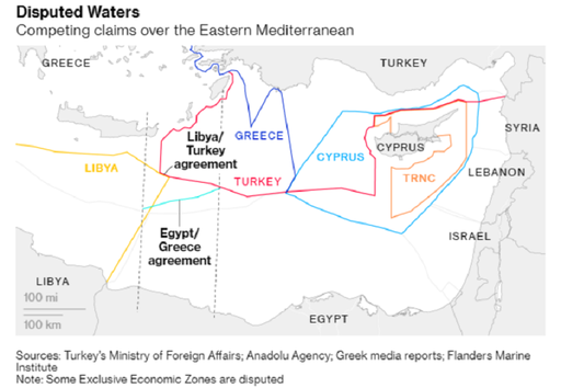 UE se pregăteşte să sancţioneze Turcia în diferendul teritorial cu Grecia din estul Mării Mediterane