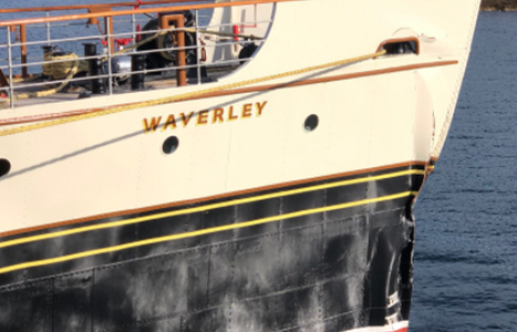 Şaptesprezece răniţi în Scoţia, după ce Waverley, ultimul vapor cu abur din lume care navighează pe mare, se ciocneşte de chei în portul Brodick
