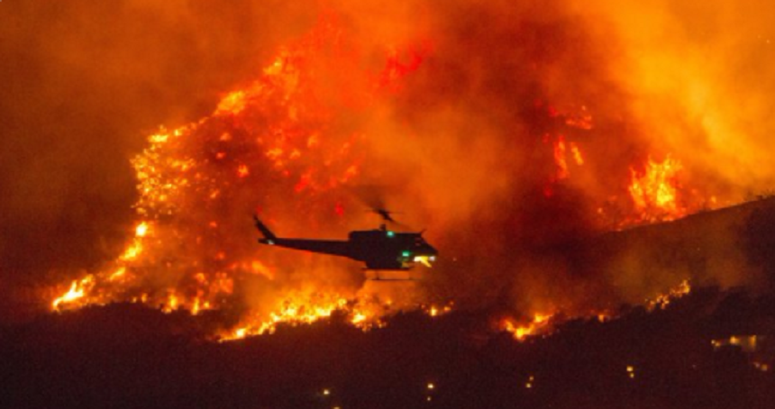 Peste 8.000 de kilometri pătraţi devastaţi de incendii în California, un record din 1987