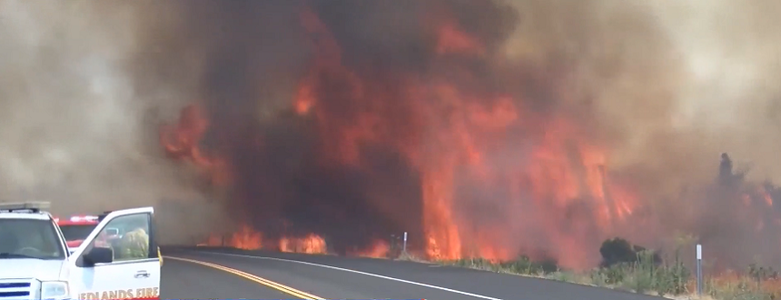 Incendiul de vegetaţie de la nord de Sacramento, cel mai mare din istoria Californiei