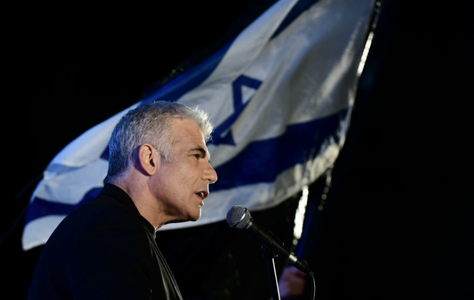 Netanyahu nu are nicio intenţie să negocieze cu palestinienii, acuză liderul opoziţiei Yair Lapid
