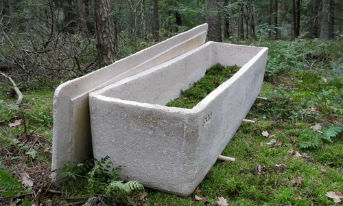 Prima înmormântare la care a fost folosit un „sicriu viu”, în Olanda