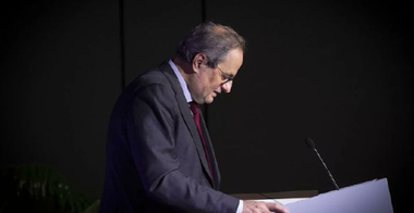 Tribunalul Suprem spaniol confirmă ineligibilitatea timp de un an şi jumătate a preşedintelui separatist catalan Quim Torra, care antrenează automat demiterea din funcţie