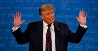 Echipa de campanie a lui Trump comite o gafă şi trimite un e-mail în care miliardarul anunţă că ”tocmai a terminat dezbaterea” cu Biden, cu două ore şi jumătate înaintea înfruntării