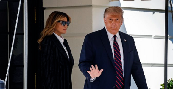 Liderii lumii urează însănătoşire grabnică familiei Trump, plasată în carantină în urma unui test pozitiv de covid-19