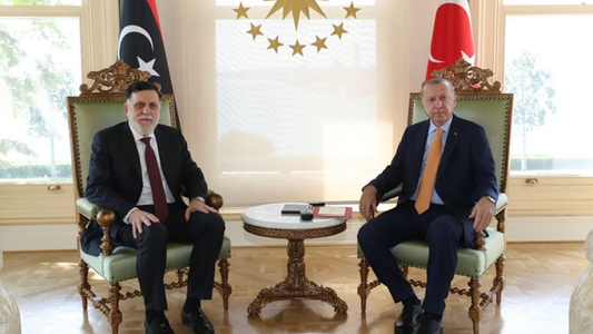 Erdogan vrea să-şi consolideze legăturile cu Guvernul de uniune naţională din Libia