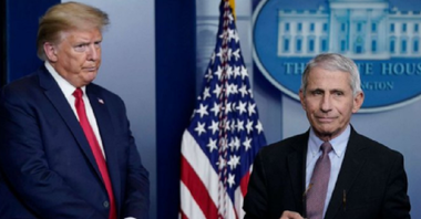 Doctorul Anthony Fauci, nemulţumit după ce este folosit fără acordul său într-un clip de campanie al lui Trump