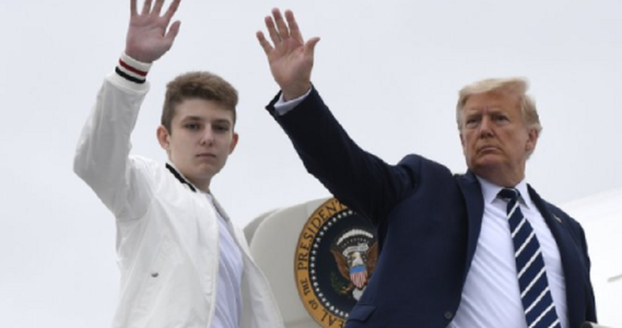 Barron Trump, fiul lui Donald şi al Melaniei Trump, testat la rândul său pozitiv cu covid-19