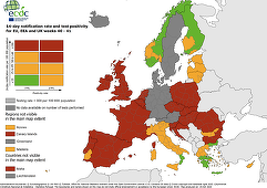 Mai bine de jumătate dintre statele UE, inclusiv România, clasate cod roşu pe noua hartă a restricţiilor de călătorie din cauza covid-19; doar trei ţări, Norvegia, Finlanda şi Grecia, clasate cod verde