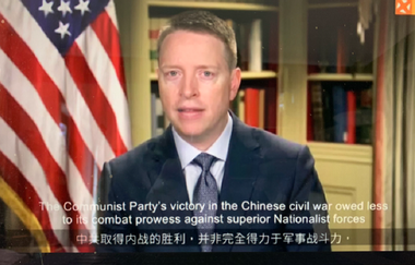Adjunctul consilierului Casei Albe în probleme de securitate naţională Matt Pottinger denunţă, în mandarină, existenţa unor ”lagăre de concentrare” în Xinjiang