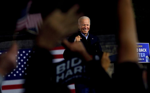 Biden îşi păstrează avansul în Wisconsin şi Pennsylvania, arată un sondaj Reuters/Ipsos; cei doi candidaţi la preşedinţia SUA curtează alegătorii din statul natal al democratului