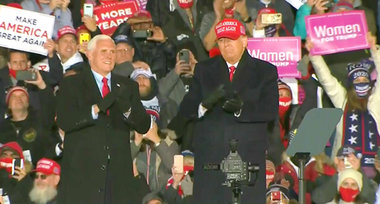 Trump îşi prezice o ”victorie magnifică”, la ultimul miting de campanie, la Grand Rapids, în Michigan