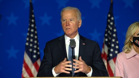 ALEGERI ÎN SUA - Joe Biden: „Păstraţi-vă credinţa, vom câştiga!”