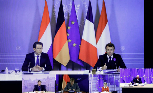 Macron îndeamnă la UE la ”un răspuns rapid şi coordonat” împotriva terorismului, după atacurile din Franţa şi Austria