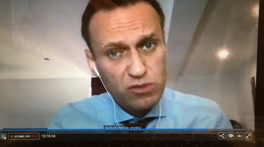Navalnîi cere UE să ”ţintească banii”, în sancţiuni care să vizeze anturajul lui Putin, pentru a fi credibilă