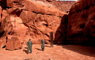 Un misterios monolit de metal, descoperit la 18 noiembrie într-un deşert din Utah, în SUA, a ”dispărut”
