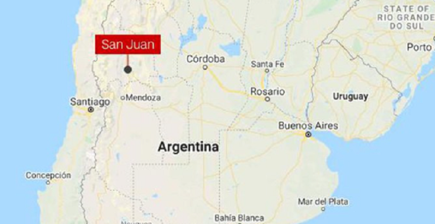 Cutremur de magnitudinea 6,4 în Argentina
