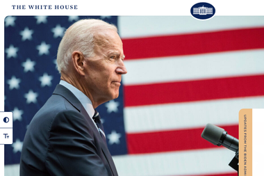 Site-ul Casei Albe, relansat. Biden cere ajutorul programatorilor printr-un mesaj codat

