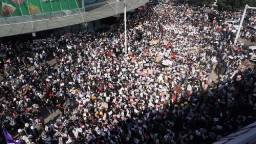 ONU condamnă o folosire ”disproporţionată” a forţei împotriva manifestanţilor în Myanmar