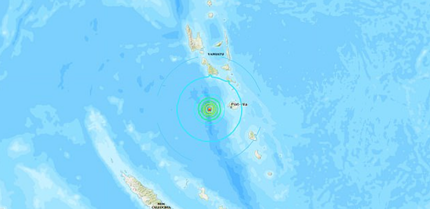 Un cutremur de magnitudinea 6,2 zguduie capitala Vanuatu