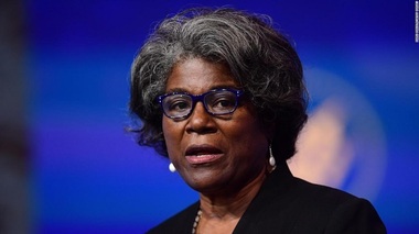 Senatul SUA a confirmat nominalizarea Lindei Thomas-Greenfield, în vârstă de 68 de ani, în postul de ambasador la Naţiunile Unite. Republicanii i-au reproşat un discurs din 2019 considerat favorabil Beijingului