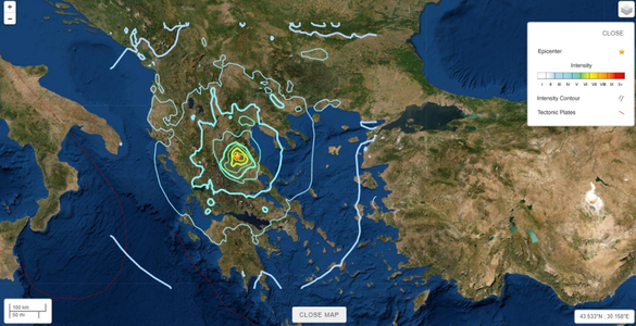 UPDATE-Cutremur de magnitudinea 6,3 în centrul Greciei