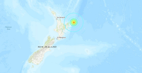 Un cutremur de magnitudinea 6,9 în largul Noii Zeelande declanşază o alertă de tsunami