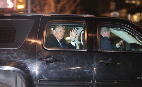 Trump, într-o primă vizită discretă la New York de când a plecat de la Casa Albă