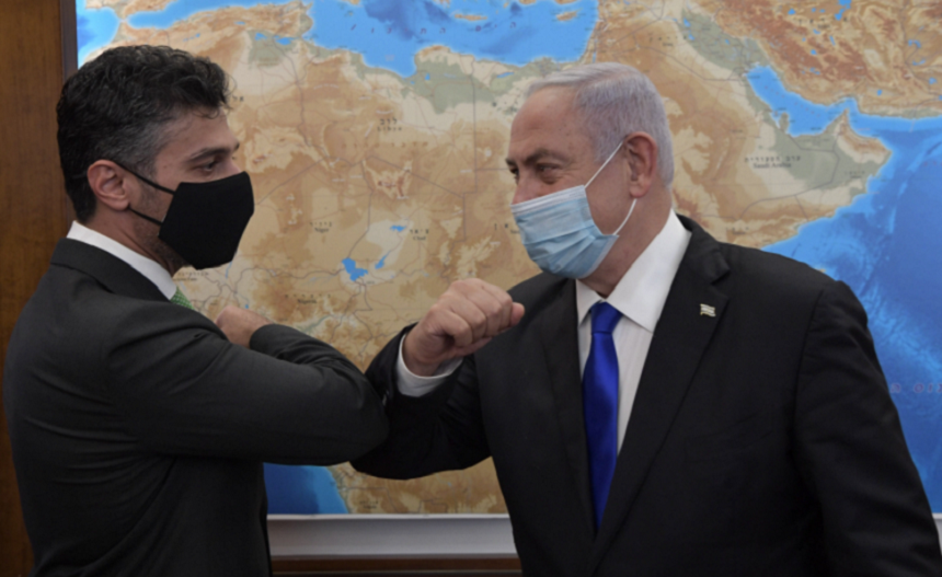 Netanyahu, într-o vizită de o zi în Emiratele Arabe Unite, joi, cu mai puţin de două săptămâni înaintea alegerilor legislative