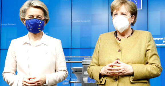 Merkel susţine ameninţarea UE de a bloca exportul vaccinului împotriva covid-19 AstraZeneca-Oxford