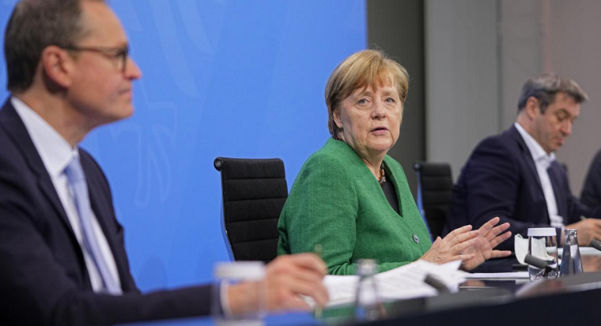 Merkel impune noi restricţii în Germania în lupta împotriva unei ”noi pandemii” covid-19, cauzată de varianta britanică a SARS-CoV-2, şi o carantină de Paşte, de la 1 la 5 aprilie