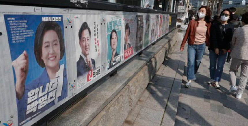 Partidul Democrat al lui Moon Jae-in suferă o înfrîngere usturătoare în alegeri locale la Seul şi Busan, considerate un barometru cu un an înainte de alegerile prezidenţiale