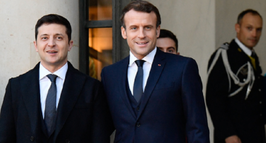 Macron îl primeşte vineri pe Zelenski la Palatul Élysée, pe fondul unor tensiuni puternice ruso-ucrainene