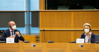 Michel şi von der Leyen, mustraţi în audieri la Parlamentul European, în urma ”Sofagate”