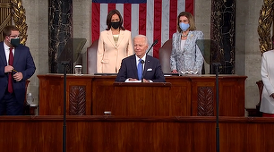 Joe Biden, prezentare populistă a agendei sale economice la primul discurs în Congresul american reunit