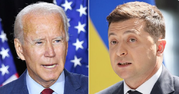 Joe Biden îl invită, într-o convorbire telefonică, pe Volodimir Zelenski la Casa Albă în iulie