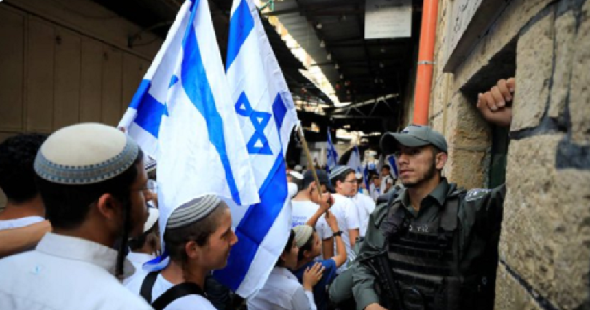 Guvernul israelian autorizează un ”marş al drapelelor” contestat, la Ierusalim, Hamasul ameninţă cu o nouă escaladare