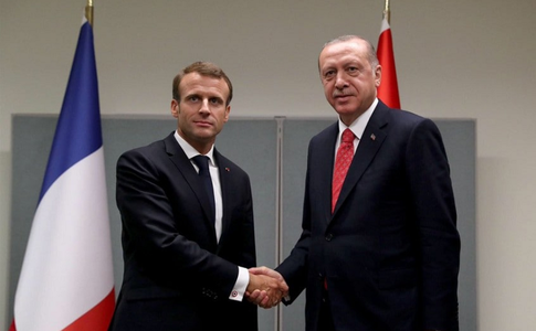 Macron se întâlneşte cu Erdogan luni, ”chiar înainte” de summitul NATO
