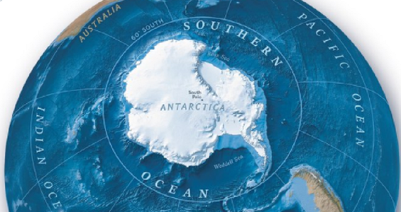 Cartografi recunosc Oceanul Austral drept al cincilea ocean al lumii