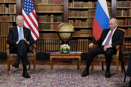 Rusia şi Statele Unite urmează să organizeze consultări cu privire la securitatea cibernetică, anunţă Putin după summitul cu Biden