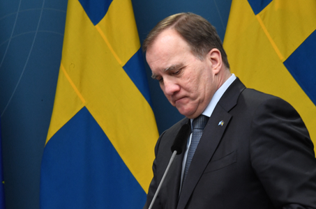Guvernul suedez al lui Stefan Löfven, ameninţat de o moţiune de cenzură 