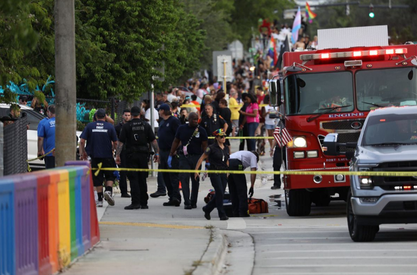 Un bărbat ucis şi unul rănit de o camionetă, la un Gay Pride, în Florida, într-un ”accident tragic”