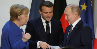 Putin susţine o iniţiativă franco-germană la nivel european a unei consolidări a dialogului între Rusia şi Uniunea Europeană, anunţă Kremlinul